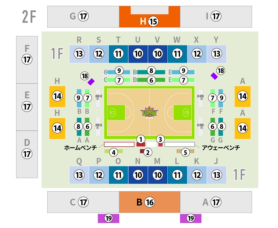 帯広座席図