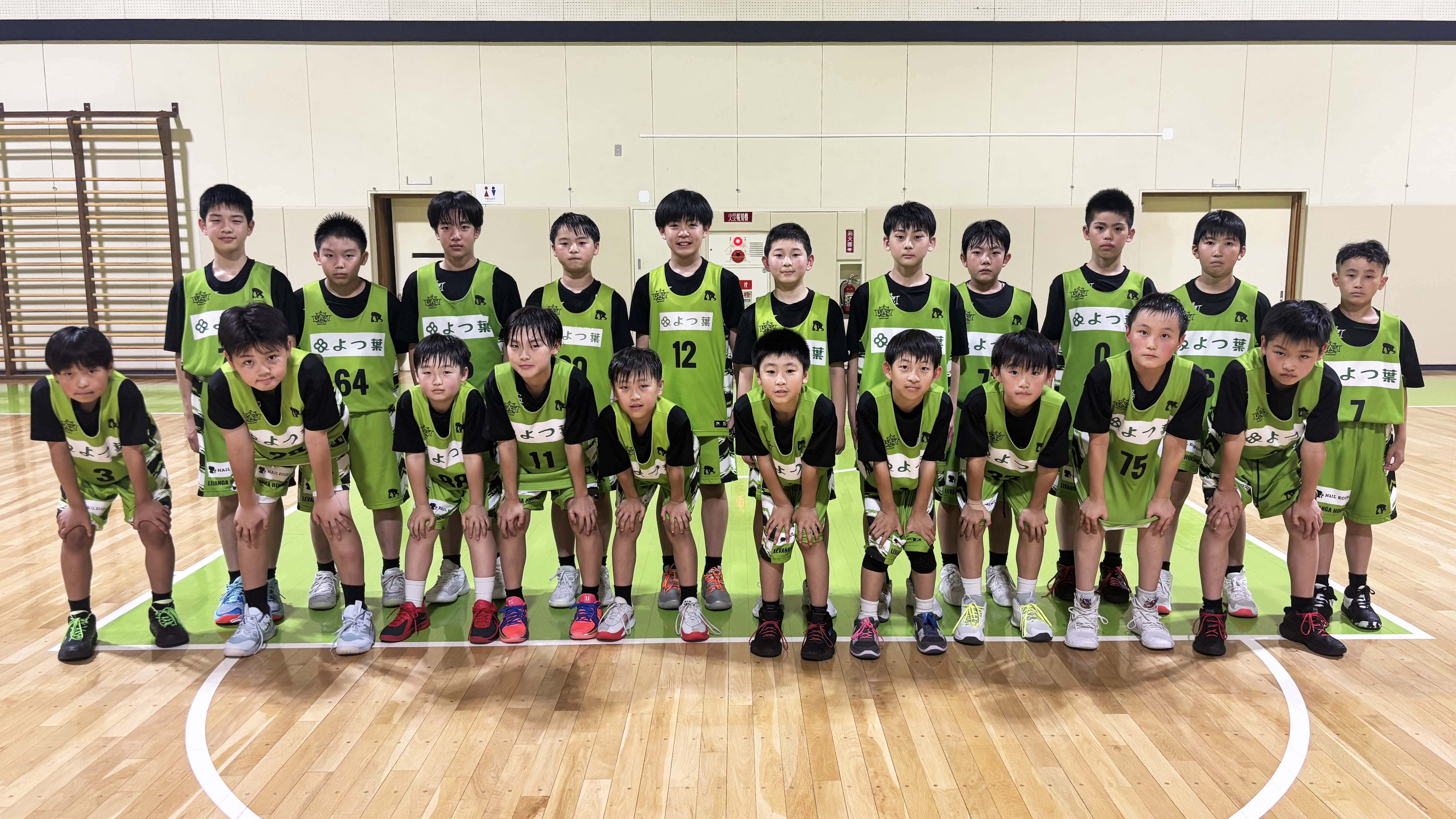 レバンガ北海道U12男子