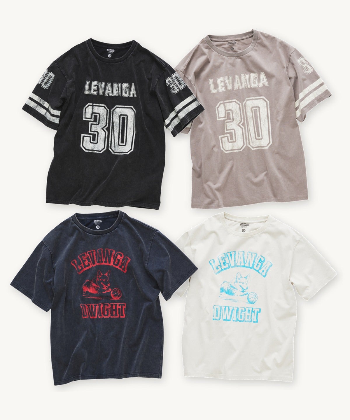 JOURNAL STANDARD×レバンガ北海道 富永啓生選手、ドワイト・ラモス選手 監修Tシャツ発売